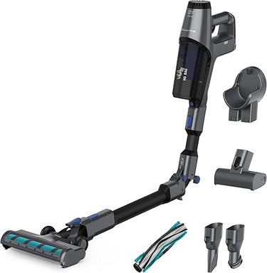 Rowenta XPert 3.60 Flex RH6971 - Aspiradora escoba sin cable, con 3 funciones en 1, autonomía de 45 minutos, batería de litio, tubo flexible, fácil acceso del suelo hasta el techo